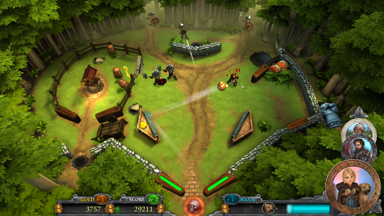 Gameplay de Rollers of the Realm