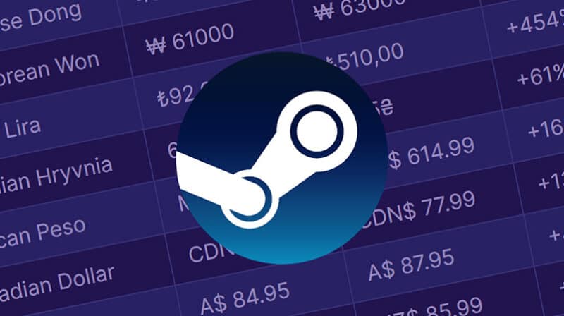 Steam aumenta el precio sugerido de sus juegos en Argentina