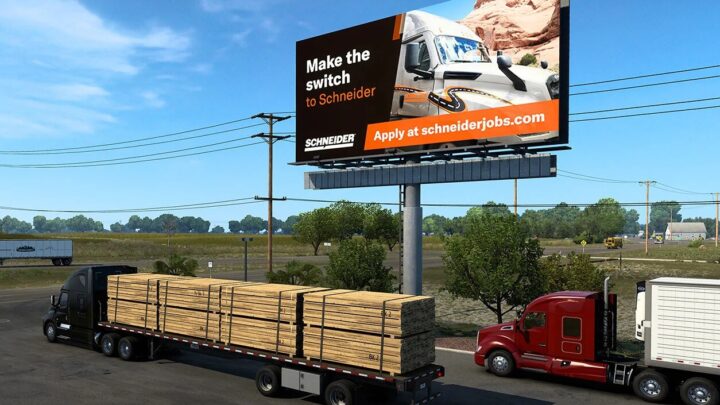 American Truck Simulator: Reclutan conductores en medio de la escasez de camioneros