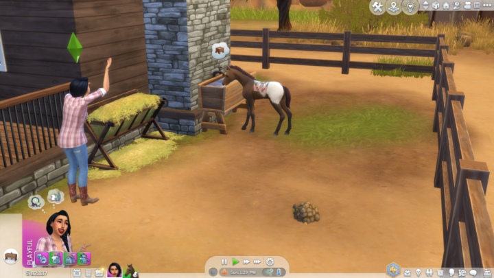 Los Sims 4: Rancho de caballos – corre como el viento hacia el atardecer